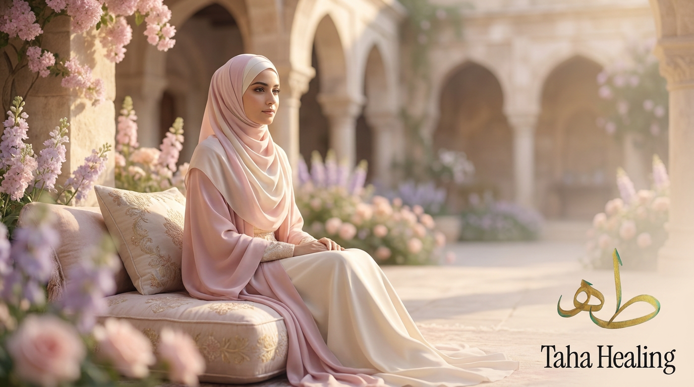 Branded graphic showing the Taha Healing approach — Taha Healing